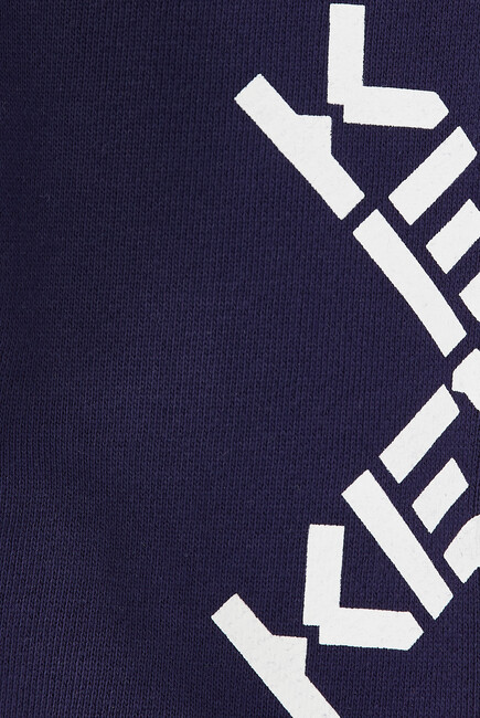 'X' Logo Print Cotton Sweatpants