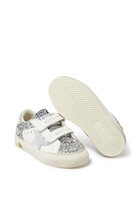 Kids May School Glitter Sneakers