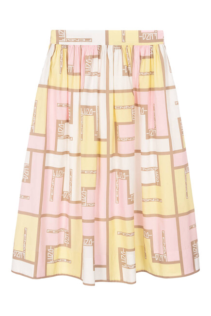 Kids Puzzle Long Skirt