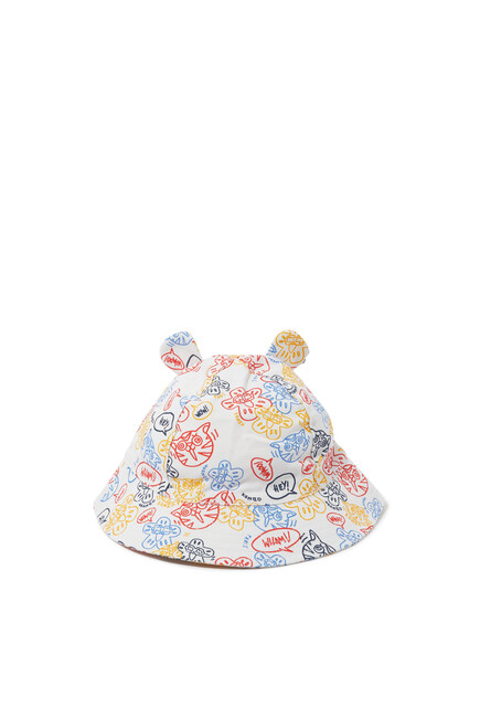 Kids Printed Bucket Hat