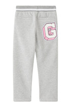 Kids Logo Patch Cotton Sweatpants