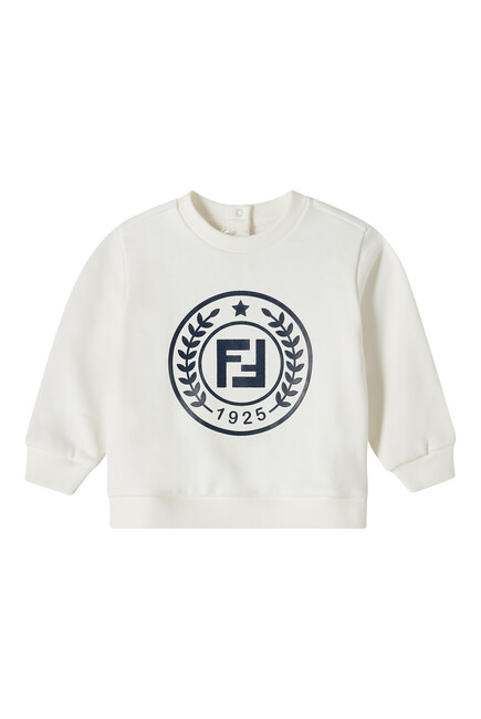 Kids Crew Neck Logo Sweatshirt