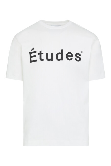 Wonder Études Logo Print T-shirt