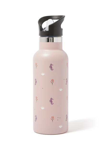 Kids Seahorse Insulated Water Bottle