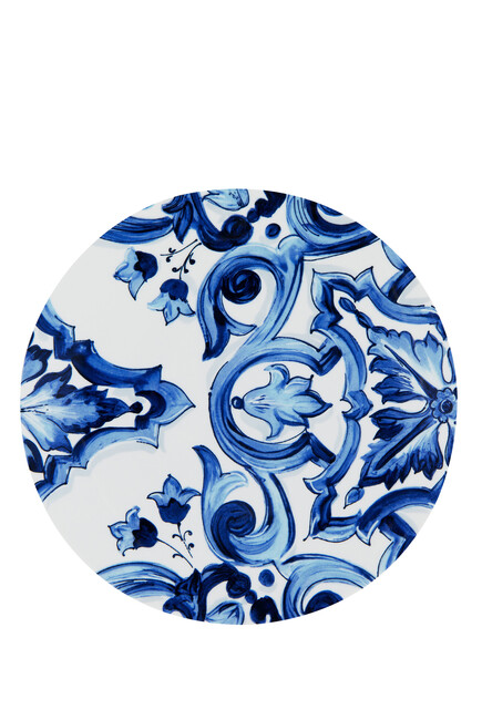 Blu Mediterraneo Fiore Service Plate