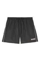 Quick Dry Logo Swim Shorts