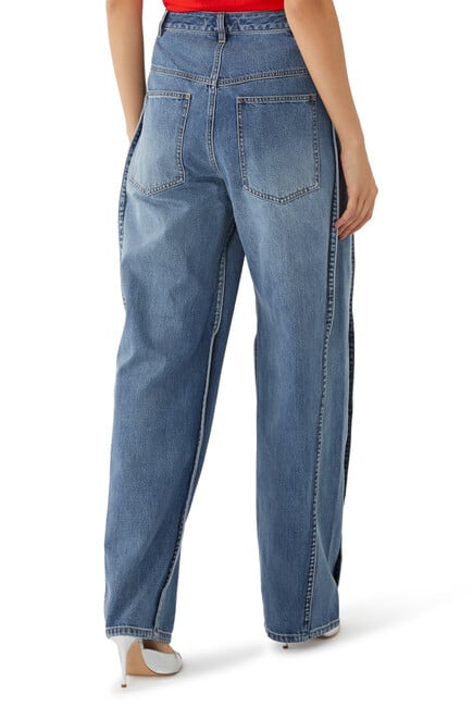 Spring Denim Tuck Jeans