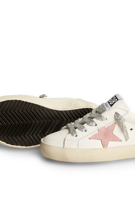 Kids Super Star Leather Sneakers