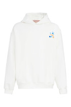 Logo-Print Cotton Hoodie