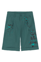 Kids Logo Splatter Shorts