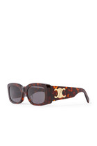 Maxi Triomphe Rectangular Sunglasses