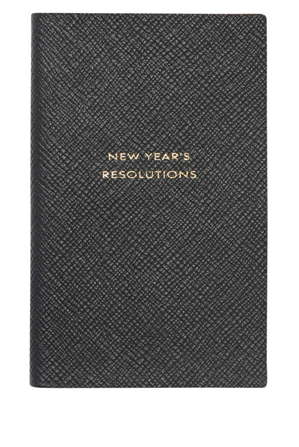 "New Year's Resolution" Panama Notepad