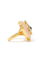 Heart Eye Stone Ring