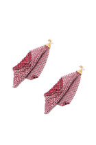 Pixel Flow Drop Earrings