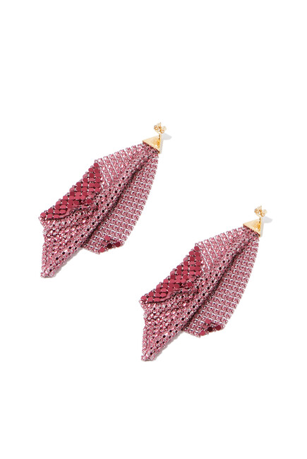 Pixel Flow Drop Earrings