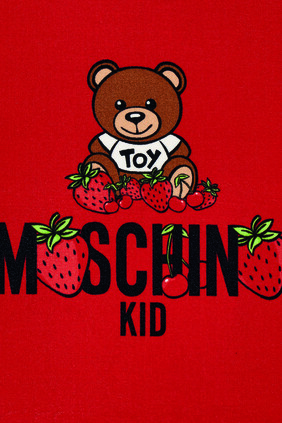 Moschino Kids Toy Bear Print Towel