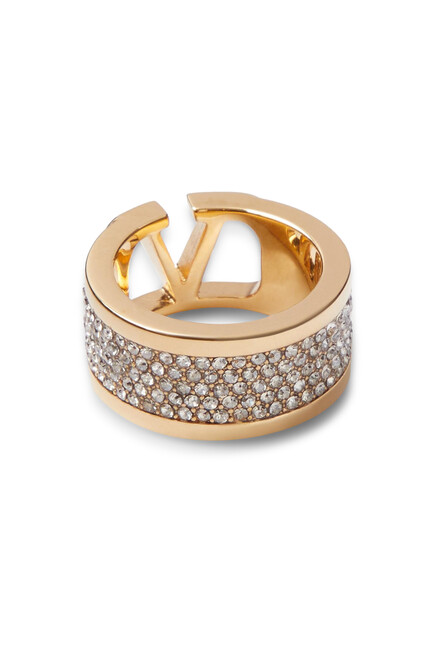 VLogo Signature Strass RIng