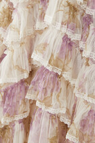 Wisteria Ruffle Lace Ballerina Dress