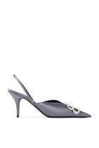 Knife BB 80 Silk Slingback Pumps