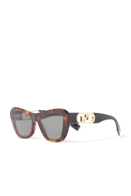FF O'Lock Cat-Eye Sunglasses