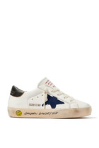 Kids Super-Star Nappa Leather Sneakers