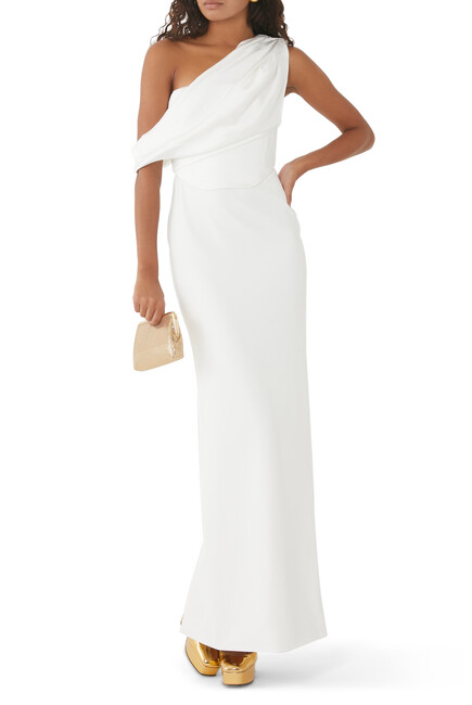 Kara Crepe Maxi Dress