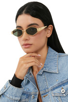 Triomphe Geometric Sunglasses