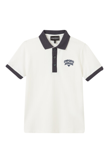 Embroidered Logo Polo Shirt