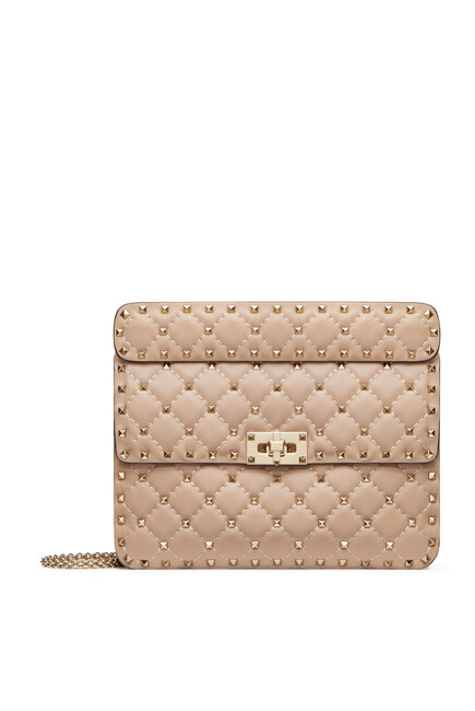  Rockstud Spike Shoulder Bag