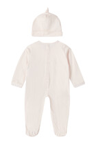 Kids Eagle Jumpsuit & Beanie Set