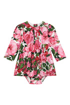 Kids Floral Print Dress