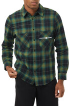 Logo-Patch Flannel Shirt