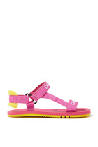 Logo Flat Sandals