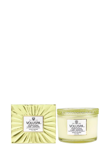 Voluspa Peruvian Lime Jardin Candle