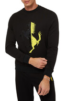 Horse Print Sweater