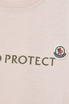 Born to Protect Embroidered T-Shirt