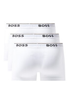 Logo Waistband Boxer Briefs, Pack Of 3