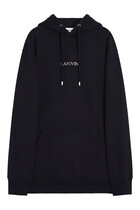 Embroidered Logo Hooded Sweatshirt