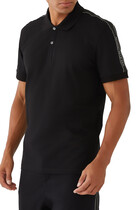 Logo-Tape Polo Shirt