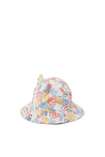 Kids Printed Bucket Hat