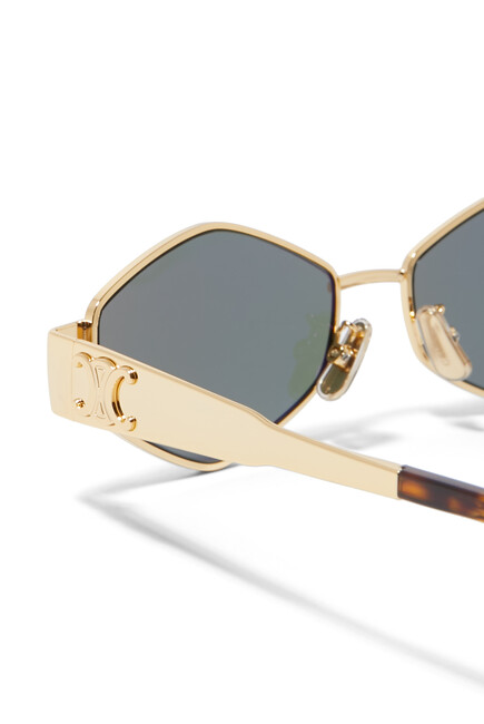 Triomphe Geometric Sunglasses