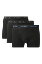 Stretch Cotton Trunks, Pack of 3