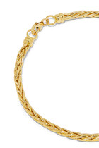 Floating Diamond Bracelet, 18k Yellow Gold & Diamond