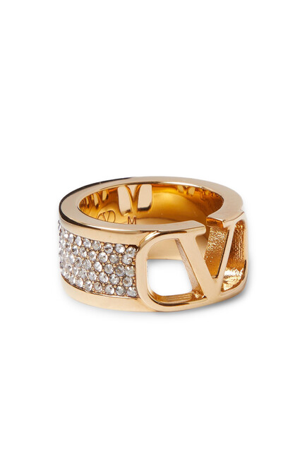 VLogo Signature Strass RIng