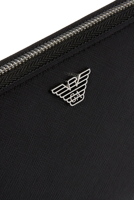 Zip Around Logo Wallet