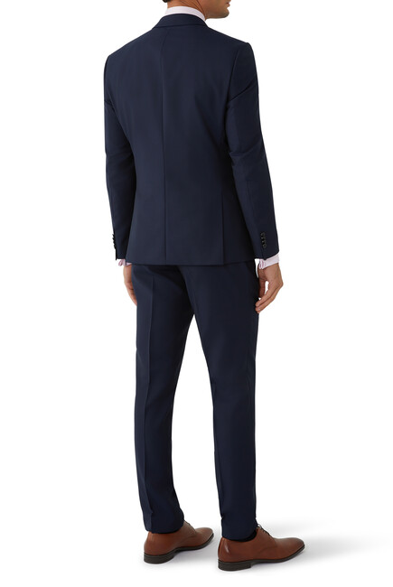 Three-Piece Slim-Fit Wool Suit