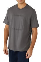 Jersey Grid Logo T-Shirt