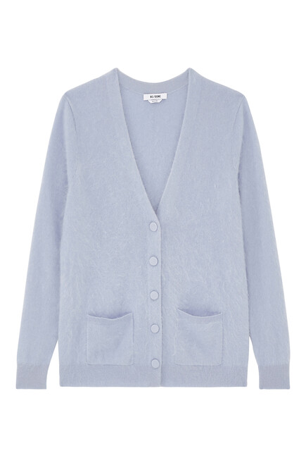 Buy Re Done Brushed Cashmere Cardigan for Online Bloomingdale's KSA