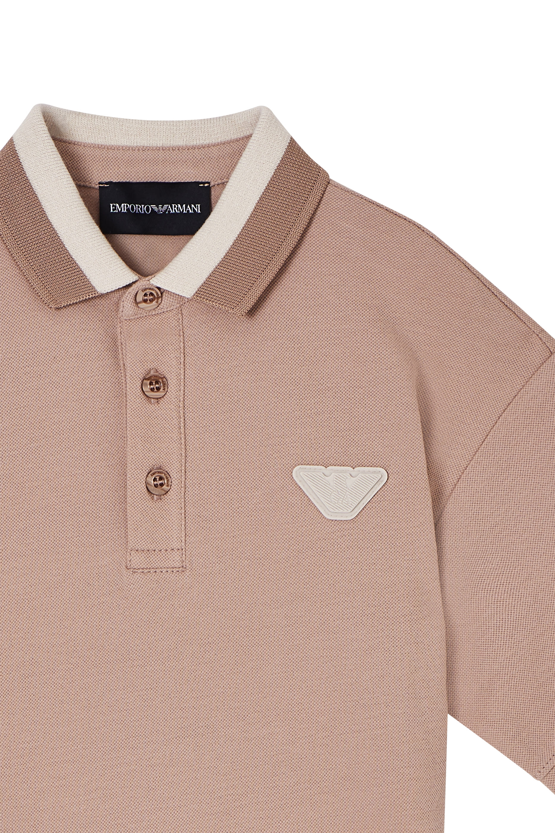 Kids  Eagle Logo Polo Shirt 