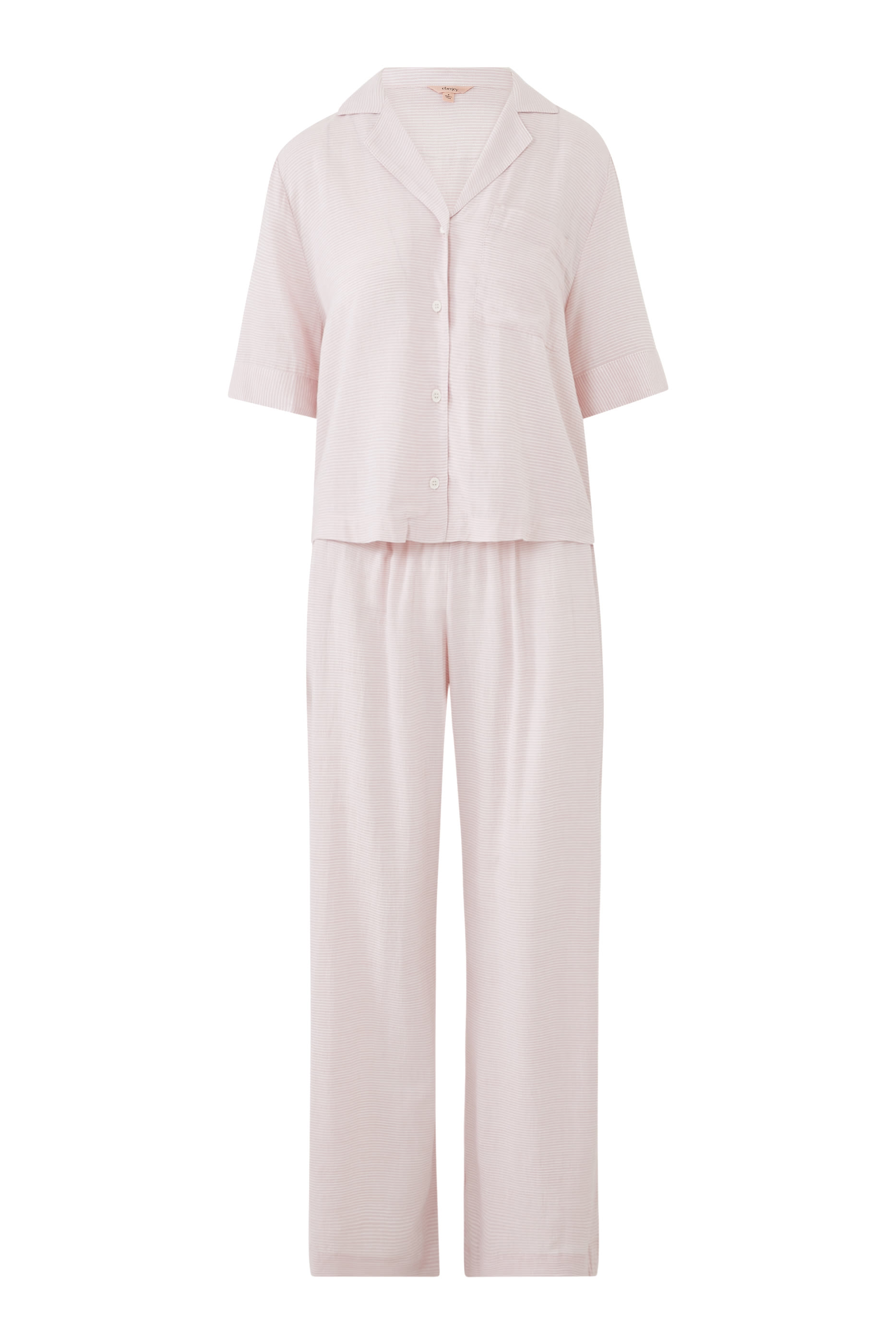 Nautico Relaxed Short Sleeve Pajama Set 